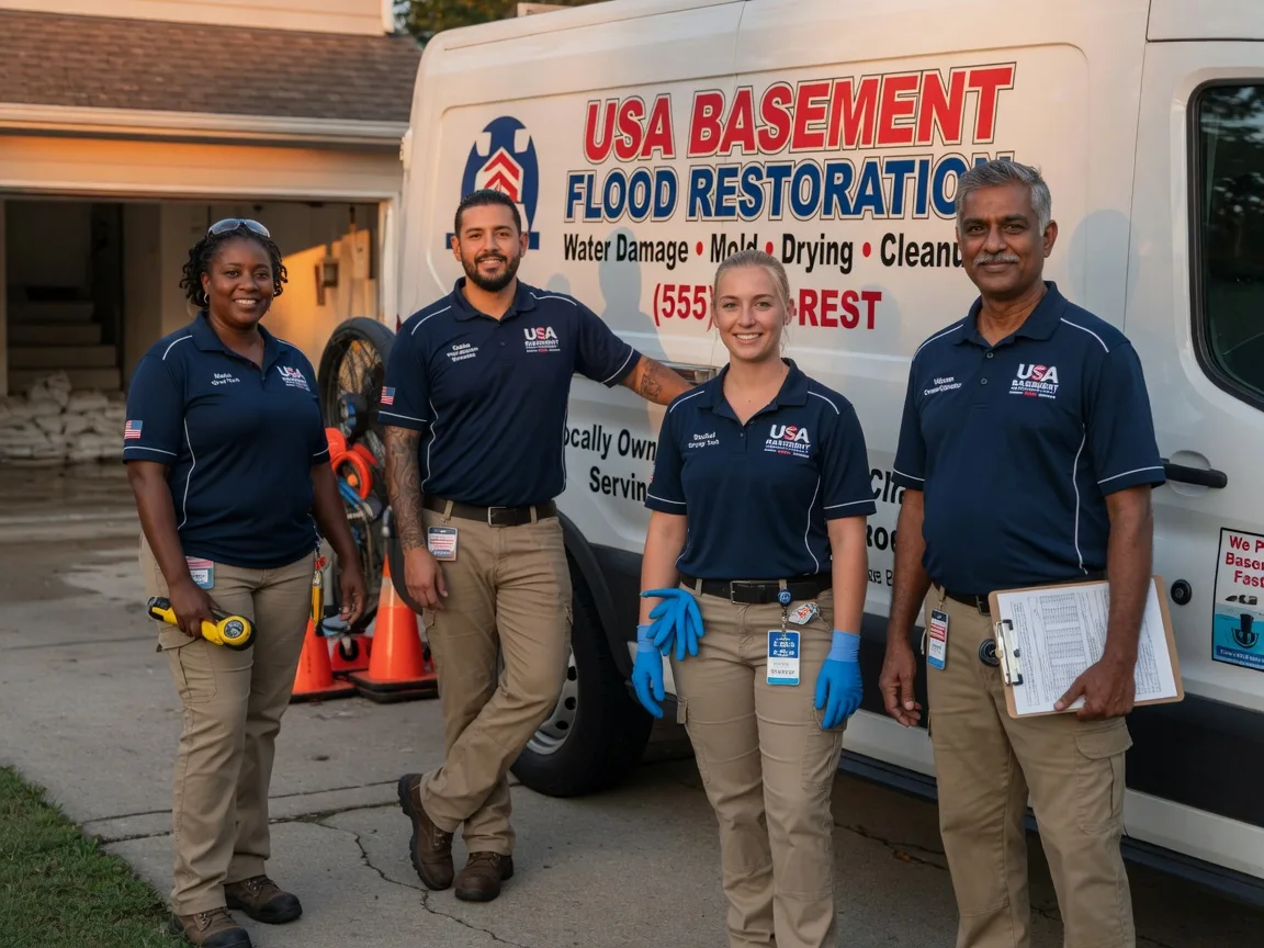 Basement Flood Cleanup company in Sobieski, WI